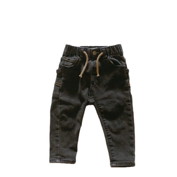 《Zara baby》黑色兒童牛仔褲(80cm) NT$199