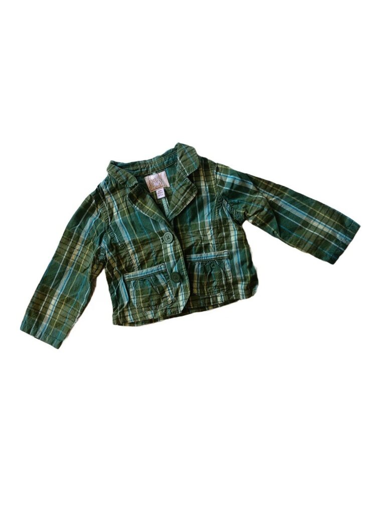 《Old Navy'童裝》綠色格紋薄襯衫(18-24M)
NT$49