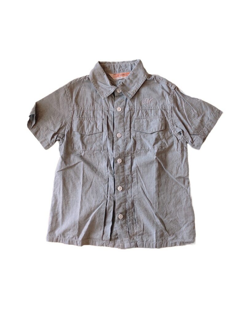 淺藍色短袖男童襯衫(110)
NT$89