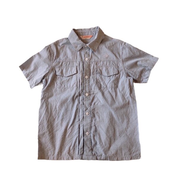 淺藍色短袖男童襯衫(130) NT$89