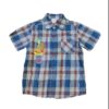 《My Bear(愛的世界)》藍色格紋薄短袖男童襯衫(12A) NT$149