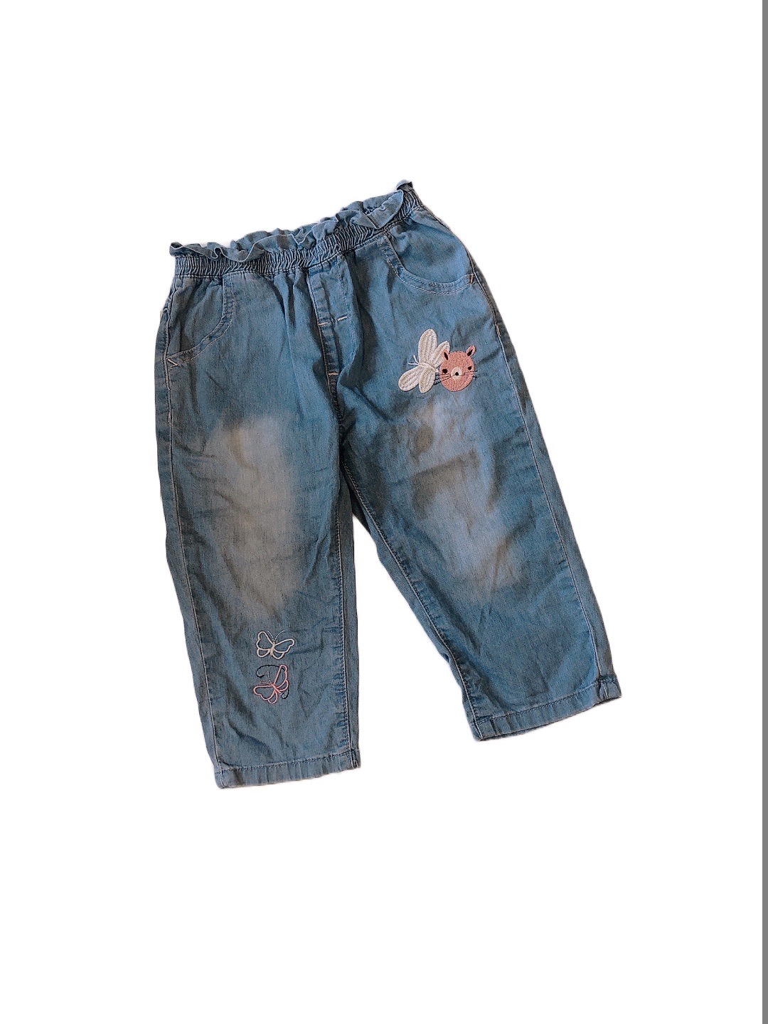 輕薄造型兒童牛仔褲(120)
NT$89