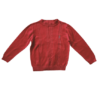 【聖誕風格】《Roberta di Camerino》紅色長袖針織衫(9)(適合110穿) NT$39