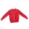 【聖誕風格】《ESPRIT》紅色針織薄長袖兒童外套(4-5Y)(110) NT$169