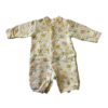 《台製哈哈熊》黃色貓頭鷹厚綿長袖連身衣(2號)(70-85公分)