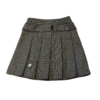 《BETTY BOOP》黑白千鳥紋毛料百褶短裙(10)(130-140公分)