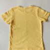 黃色鯊魚圖案夜光兒童短袖上衣(120公分)