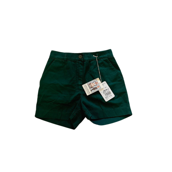 全新I Pinco Pallino義大利品牌童裝綠色薄休閒蝴蝶結短褲(8號)(130公分)