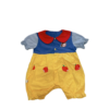 白雪公主造型短袖嬰兒連身衣(73)