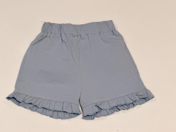 淺灰彈性薄女童短褲(5)(90公分)