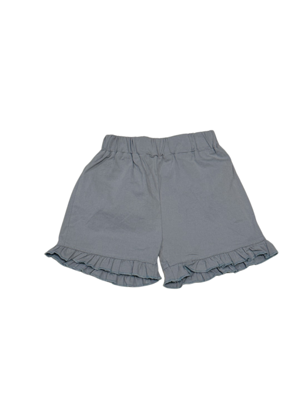 淺灰彈性薄女童短褲(5)(90公分)